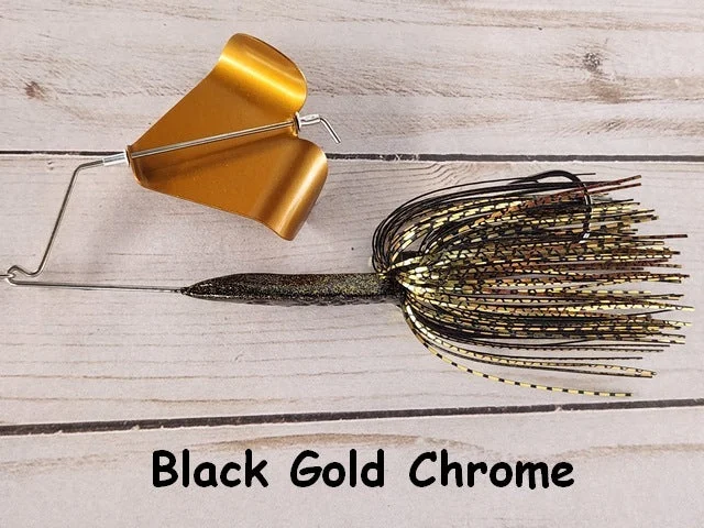 Black- Gold Chrome