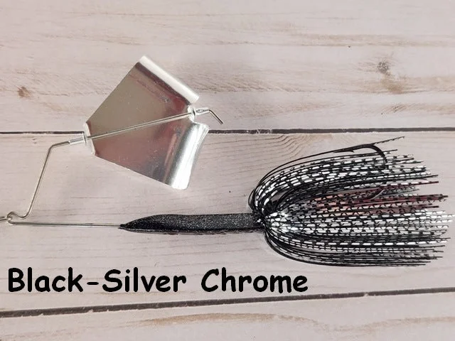 Black- Silver Chrome