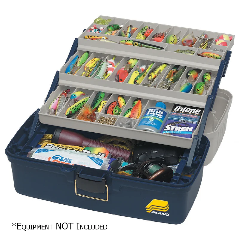 Plano Three-Tray Fixed Compartment Tackle Box - XL [613306]