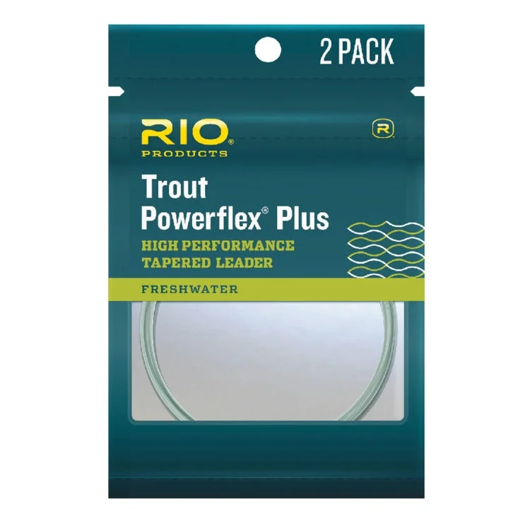 Rio Powerflex Plus Tapered Leaders - 9ft