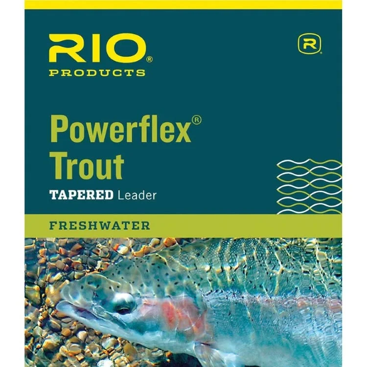 Rio Powerflex Trout Tapered Leaders TL12 - 12ft