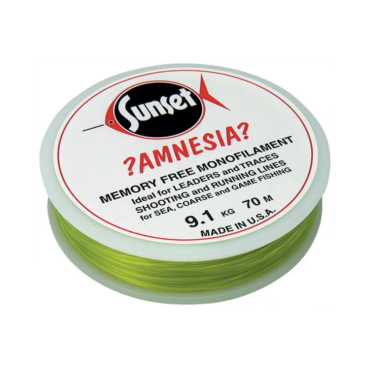 Sunset Amnesia Memory Free Monofilament - Green